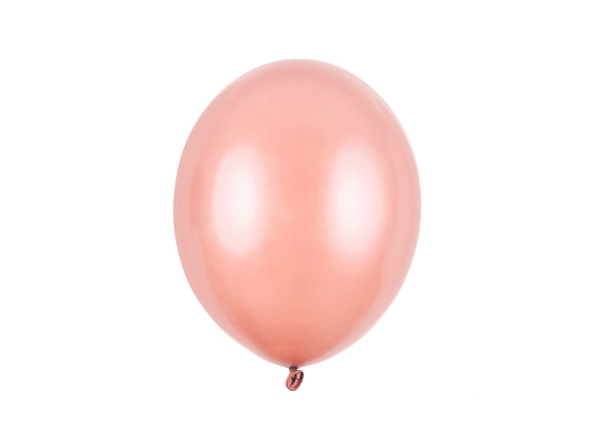 Ballons Strong 27cm, Or Rose Métallique (1 pqt. / 10 pc.)