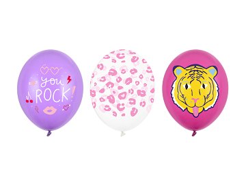 Balloons 30 cm, You Rock, mix (1 pkt / 50 pc.)