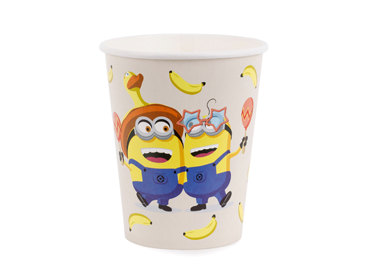 Cups Minions, 250 ml, mix (1 pkt / 6 pc.)