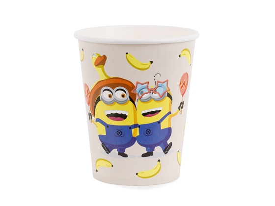 Cups Minions, 250 ml, mix (1 pkt / 6 pc.)