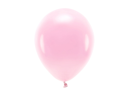 Balony Eco 26cm pastelowe, jasny różowy (1 op. / 100 szt.)
