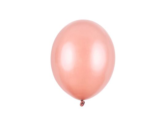 Balloons Strong 23 cm, Or Rose Métallique (1 pqt. / 100 pc.)