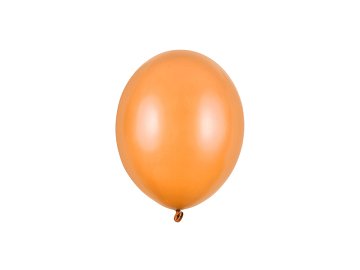 Ballons Strong 12cm, Orange mandarine métallique (1 pqt. / 100 pc.)
