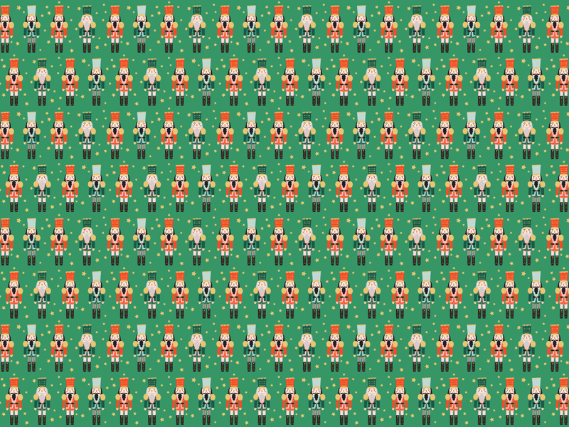 Presentpapper – Nötknäppare – 70x200 cm