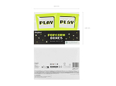 Popcornboxen Play, 7x7x12 cm, Mix (1 VPE / 6 Stk.)
