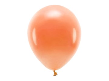 Ballons Eco 30 cm pastel, orange (1 pqt. / 10 pc.)