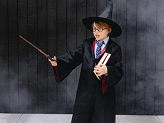 Wizard cape, 140-158 cm, black