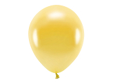Ballons Eco 30 cm métallisés,or (1 pqt. / 10 pc.)