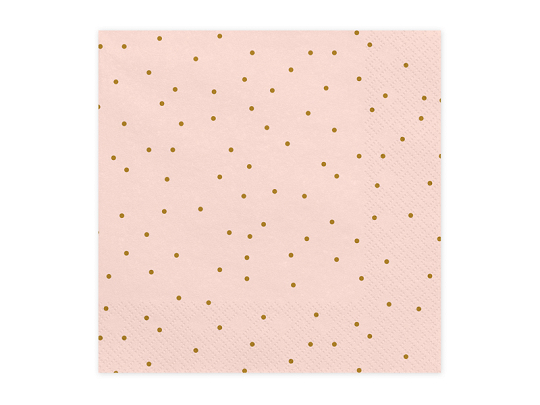 Napkins Dots, 33x33 cm (1 pkt / 20 pc.)