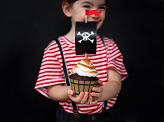 Cupcake kit Pirates Party (1 pkt / 6 pc.)