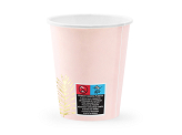 Cups Leaves, light pink, 220ml (1 pkt / 6 pc.)