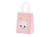 Geschenktüte Boo, rosa, 14x18x8cm