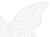 Paper Decorations Butterfly, 6.5 x 4cm (1 pkt / 10 pc.)