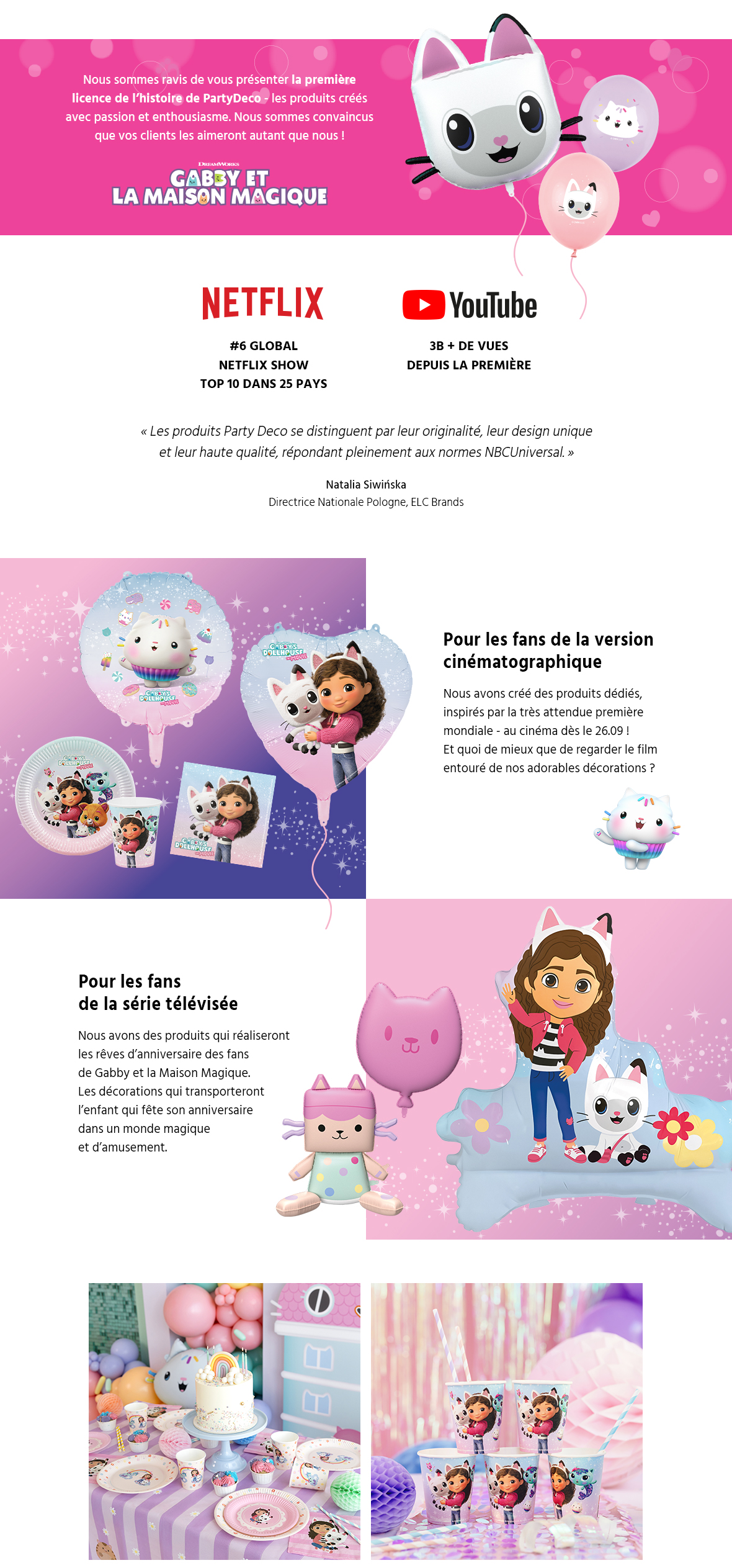 Koci Domek Gabi - Netflix i YouTube